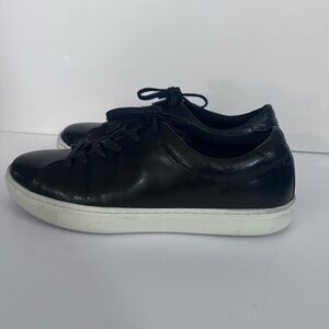 Steve Madden Women’s Sneakers Black Leather Size 9 Calendar 017